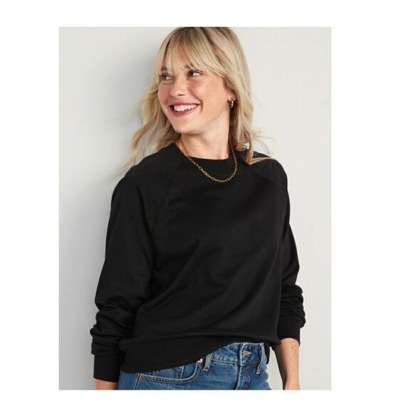 Vintage 80's/90's Casual Corner Knitted Raglan Crewneck Sweater Small - Picture 1 of 11
